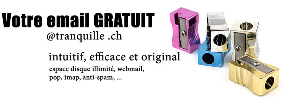 Votre email gratuit